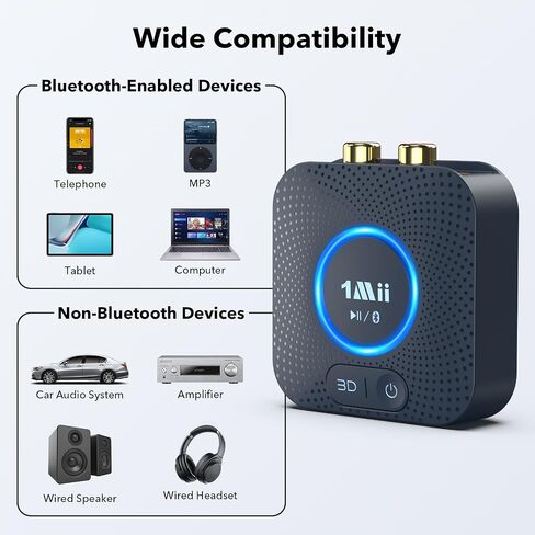 1Mii B06HD Bluetooth 5.3 Receiver for Home/Car Stereo in Kuwait