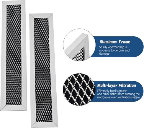 Microwave Charcoal Filter Fit for GE PVM9005SJ1SS PVM9005SJ2SS in Kuwait