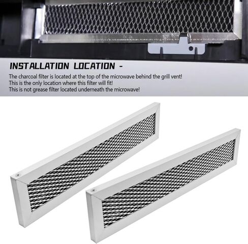 Microwave Charcoal Filter Fit for GE PVM9005SJ1SS PVM9005SJ2SS in Kuwait