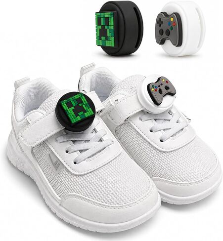 2 Pack Shoe Holder for AirTag 1st & 2nd Gen, Hidden Holder for Kids, Boys Waterproof Shockproof Silicone Cute Design (Game) in Kuwait