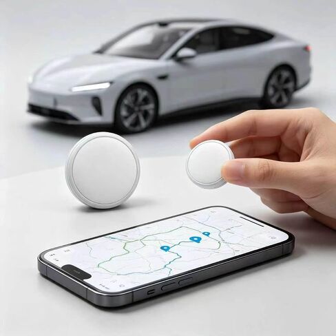 GPS Tracker Car Vehicles Magnetic Anti Theft Locator No Monthly Fee No Sim in Kuwait