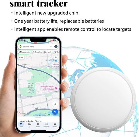 GPS Tracker Car Vehicles Magnetic Anti Theft Locator No Monthly Fee No Sim in Kuwait