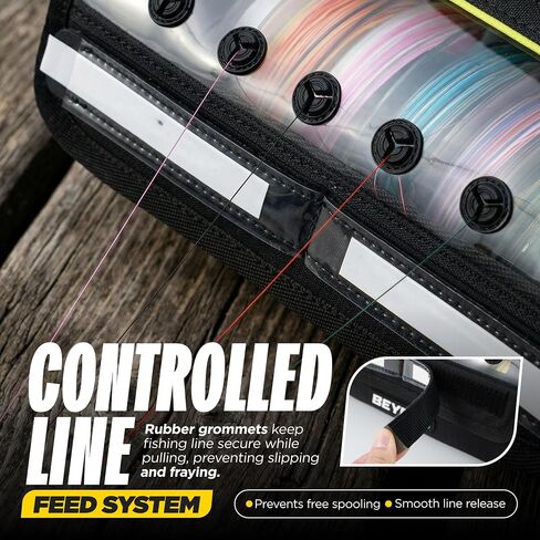 Beyond Braid Fishing Line Storage Bag with Built-In Spool Dispenser in Kuwait