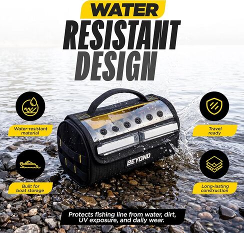 Beyond Braid Fishing Line Storage Bag with Built-In Spool Dispenser in Kuwait