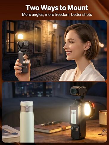Moman Magnetic Fill Light Compatible with DJI OSMO Pocket 3 in Kuwait