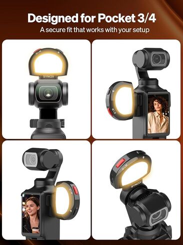 Moman Magnetic Fill Light Compatible with DJI OSMO Pocket 3 in Kuwait