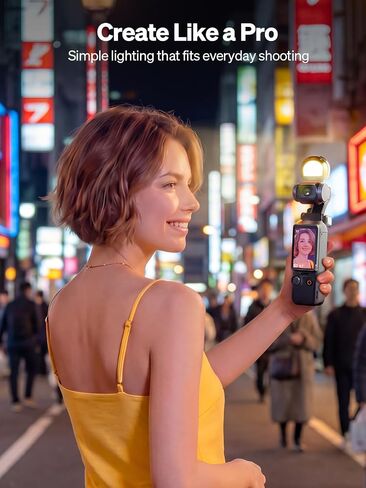 Moman Magnetic Fill Light Compatible with DJI OSMO Pocket 3 in Kuwait
