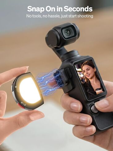Moman Magnetic Fill Light Compatible with DJI OSMO Pocket 3 in Kuwait