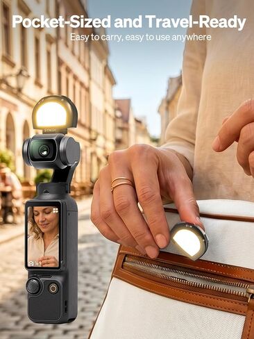 Moman Magnetic Fill Light Compatible with DJI OSMO Pocket 3 in Kuwait