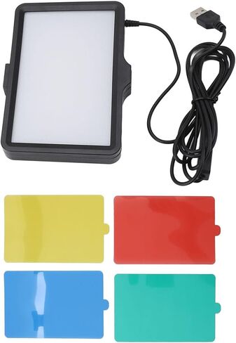 LED Camera Video Light Portable Soft Fill Light for Portrait Kids Photography USB Powered in Kuwait