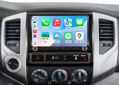 9" QLED Stereo for Toyota Tacoma 2005-2015 Wireless CarPlay in Kuwait