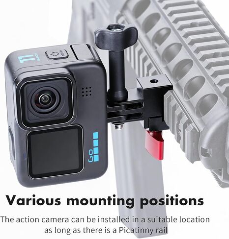 SEASKY GM03 Aluminum Metal Gun/Airsoft Picatinny Rail Mount Holder in Saudi Arabia