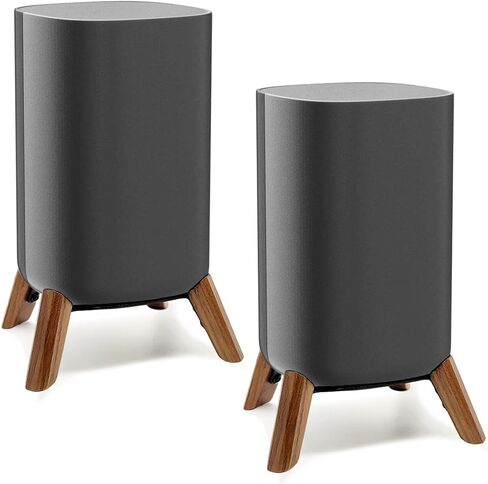 Real Wood Stand for Roku Wireless Speaker Desktop Bracket (Walnut,2 Packs) in Kuwait