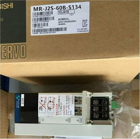 SMOCONE Expedited MR-J2S-60B-S134 New and Sealed in Box MRJ2S60BS134 1 Year Warranty and Fast in Saudi Arabia