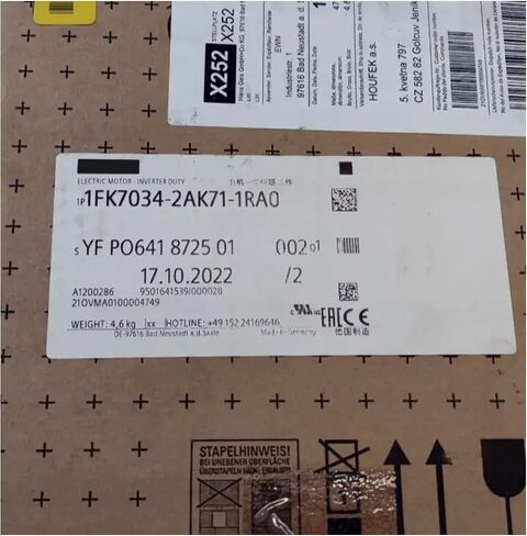 SMOCONE Expedited 1FK7034-2AK71-1RA0 New and Sealed in Box 1FK70342AK711RA0 1 Year Warranty in Saudi Arabia