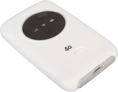 Fabater 4G LTE USB WiFi Modem 150Mbps Unlocked Portable WiFi Router with SIM Card Slot, Builtin 3200mAh Battery for Travel, Connect Up to 10 Devices in Kuwait