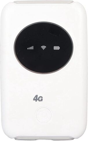 4G LTE USB WiFi Modem High Speed Portable Wireless Router for Travel with 3200mAh Battery White in Kuwait