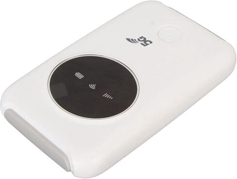 4G LTE USB WiFi Modem High Speed Portable Wireless Router for Travel with 3200mAh Battery White in Kuwait