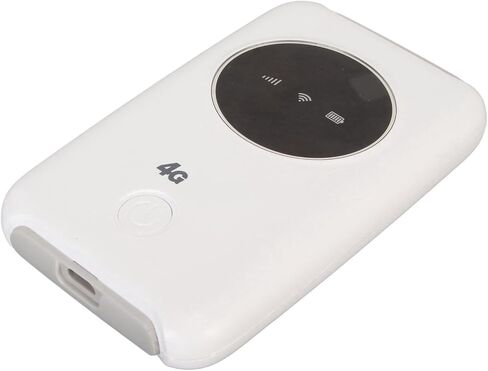 4G LTE USB WiFi Modem High Speed Portable Wireless Router for Travel with 3200mAh Battery White in Kuwait