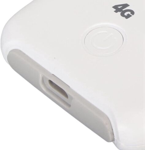 4G LTE USB WiFi Modem High Speed Portable Wireless Router for Travel with 3200mAh Battery White in Kuwait