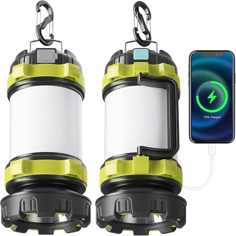 Alpswolf Camping Lantern, Rechargeable Flashlight & Emergency Light in Kuwait