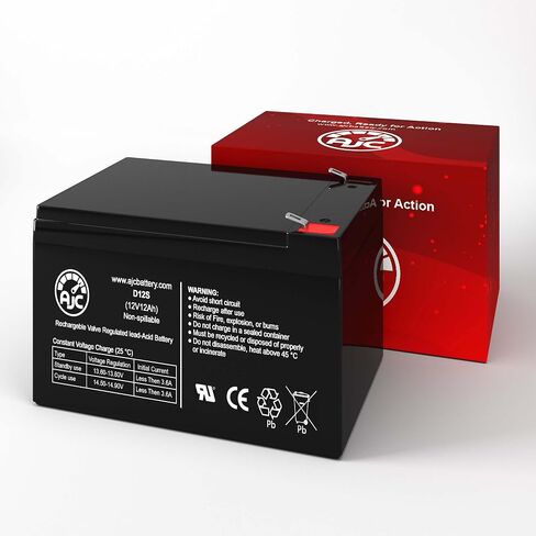AJC Battery Compatible with APC Back UPS SMC1500C 1500VA 120V 12V 12Ah UPS Battery in Kuwait