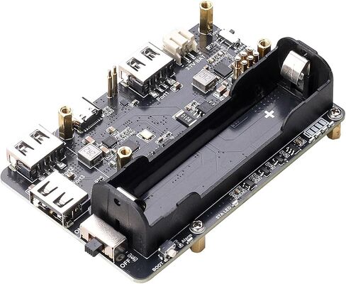 UPS Board for Pi Zero w/ 3-Port USB Hub | Uninterruptible Power Backup to Keep Your Pi Zero Running in Kuwait