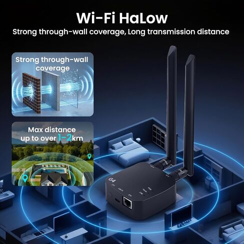 Indoor Wi-Fi HaLow Gateway, ThinkNode G4 WiFi Halo Bridge in Kuwait
