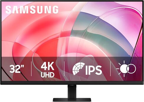 Samsung 32" ViewFinity S7 (S70D) 4K UHD IPS HDR10 High Resolution Monitor with Speakers, DP Port, TUV-Certified, 2025, LS32D708EBNXGO in Kuwait