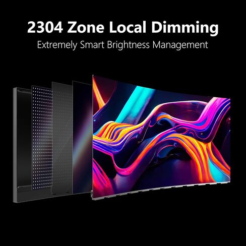 INNOCN 34 Inch Curved Ultrawide Gaming Monitor Mini LED 3440 x 1440p 165Hz PC Computer Gaming Monitor, USB Type C Power Delivery, HDMI, DP, Stereo Speakers, Charger Pad, Black in Kuwait