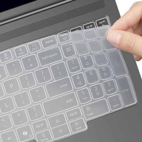 Keyboard Cover for 2026 Lenovo IdeaPad Pro 5i 16" (83SKCTO1WWUS1, 83JN000XUS, 83JNCTO1WWUS1), & IdeaPad Pro 5a 16" 16 inch Laptop Keyboard Skin Protector US Layout-Clear in Kuwait