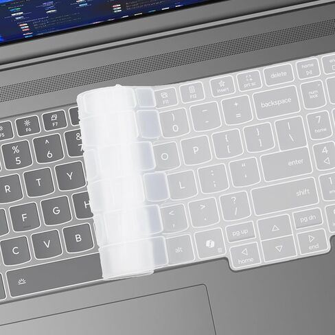 Keyboard Cover for 2026 Lenovo IdeaPad Pro 5i 16" (83SKCTO1WWUS1, 83JN000XUS, 83JNCTO1WWUS1), & IdeaPad Pro 5a 16" 16 inch Laptop Keyboard Skin Protector US Layout-Clear in Kuwait