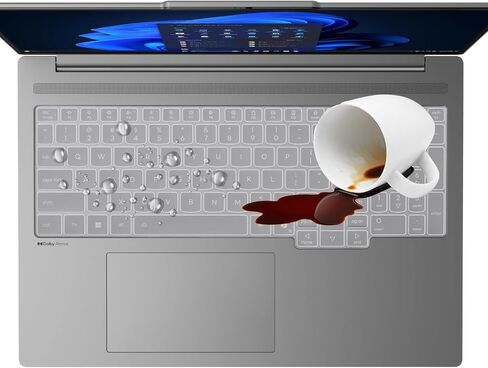 Keyboard Cover for 2026 Lenovo IdeaPad Pro 5i 16" (83SKCTO1WWUS1, 83JN000XUS, 83JNCTO1WWUS1), & IdeaPad Pro 5a 16" 16 inch Laptop Keyboard Skin Protector US Layout-Clear in Kuwait
