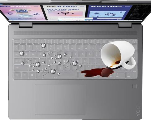 Keyboard Cover for 2026-2024 Lenovo Yoga Pro 9 16IAH10 16IMH9/ Yoga Pro 9i 16IAH10 16IMH9 16" Laptop, Yoga Pro 9 9i16 inch Laptop Keyboard Skin Protector-Clear in Kuwait