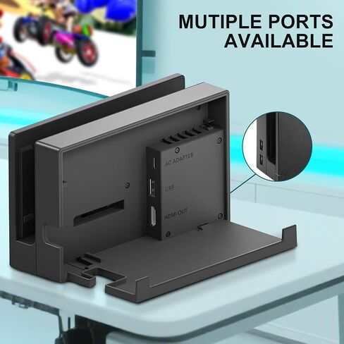 TV Dock Station for Switch,Replacement 3 in 1 TV Base Docking Station Set in Kuwait