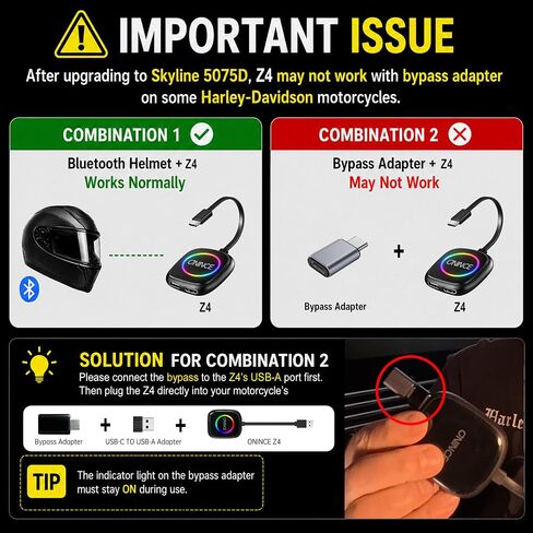 ONINCE CarPlay Ai Box 2026 Upgrade - 3-in-1 Ai Box for Wired CarPlay Cars in Kuwait