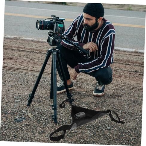 Tripod Weight Stone Bag Nylon Black for Outdoor Stability in Kuwait