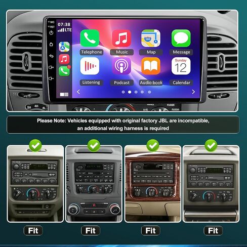 9 Inch Car Radio Stereo for Ford F150 1997-2003 with Wireless Carplay in Kuwait
