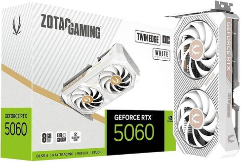 ZOTAC Gaming GeForce RTX 5060 Solo DLSS 4 8GB GDDR7 128-bit 28 Gbps PCIE 5.0 Gaming Graphics Card, SFF-Ready Ultra Compact Card, ZT-B50600G-10A in Kuwait