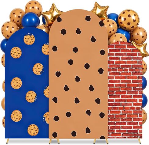 Space Astronaut Arch Backdrop Covers, 3pcs, 4ft 5ft 6ft Party Set in Kuwait
