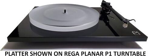 Acrylic Platter Upgrade (12mm Height) for Rega Planar 1/2/3/RP1/RP3/P1/P2/P3/P3-24 and NAD 533 Turntables in Kuwait