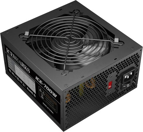 Game 700W Power Supply PC PSU, 115-230 Voltage PFC Switch Power Protection. in Kuwait
