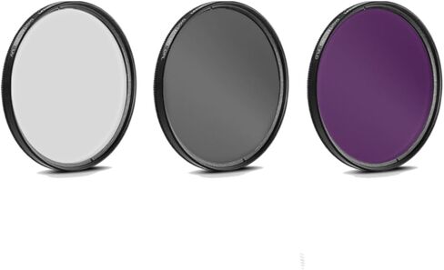 PRO 77mm Filter Kit + PRO 77 mm Tulip Lens Hood for Tokina AF-X Pro 16-50mm f/2.8 DX - 77 mm Polarizing Filter, 77mm UV Filter, 77mm Florescent Filter & 77mm Flower Lens Shade Hood in Kuwait