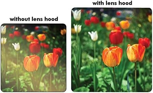 PRO 77mm Filter Kit + PRO 77 mm Tulip Lens Hood for Tokina AF-X Pro 16-50mm f/2.8 DX - 77 mm Polarizing Filter, 77mm UV Filter, 77mm Florescent Filter & 77mm Flower Lens Shade Hood in Kuwait