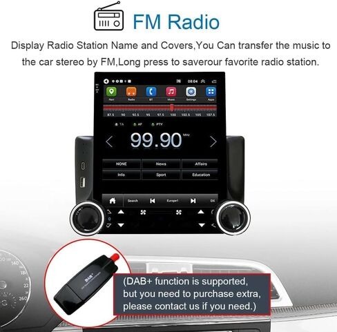Android 15 8-core Car Stereo for Honda Odyssey 2005-2010 9.7'' Touchscreen in Kuwait