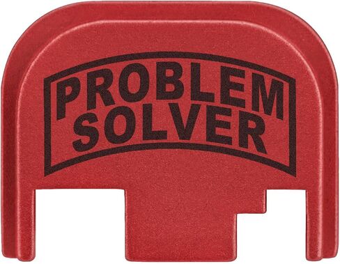 NDZ Performance Gen 1-4 Rear Slide Cover Plate for Glock, 9mm .40 .357 .45 with Black Laser Engraved Popular Images in Aluminum - Choose Image & Color in Kuwait