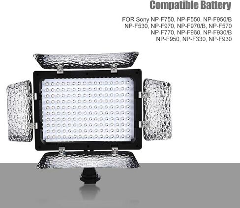 W160 6000K LED Photography Video Light Lamp Panel for DSLR Camera, DV Camcorder in Kuwait