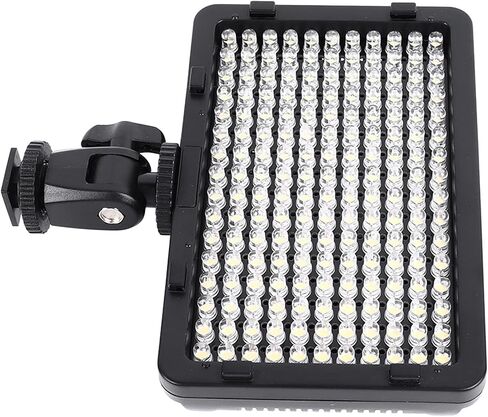 Diyeeni LED Video Light for Camera, 176 LED Photography Lighting Fill Lamp Portable Dimmable Video Light with Battery, Mini Rechargeable OnCamera Photo Panel for DSLR Camcorder Vlog in Kuwait