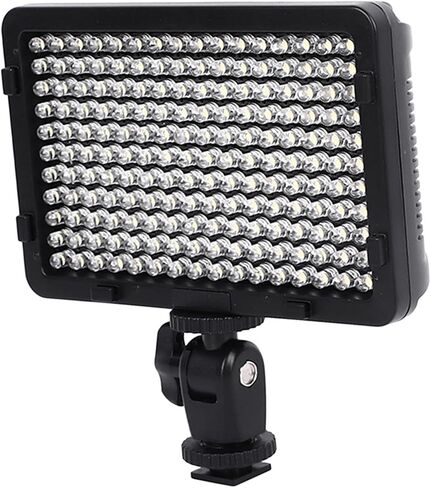 Diyeeni LED Video Light for Camera, 176 LED Photography Lighting Fill Lamp Portable Dimmable Video Light with Battery, Mini Rechargeable OnCamera Photo Panel for DSLR Camcorder Vlog in Kuwait