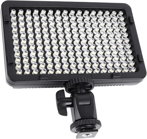 Diyeeni LED Video Light for Camera, 176 LED Photography Lighting Fill Lamp Portable Dimmable Video Light with Battery, Mini Rechargeable OnCamera Photo Panel for DSLR Camcorder Vlog in Kuwait